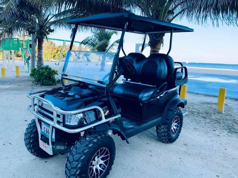 סן פדרו Hotel Coastalbay 2 & Golf Cart Rental מראה חיצוני תמונה